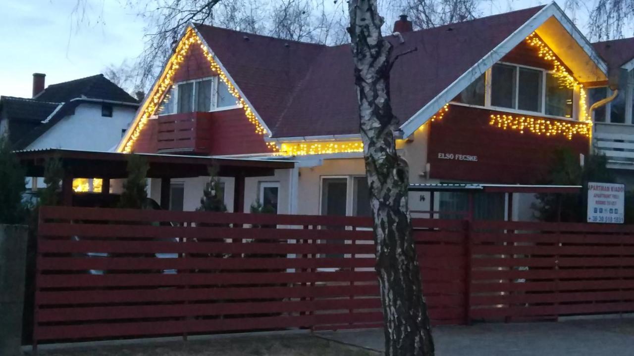 Elso Fecske Apartmanok Siófok Exteriör bild